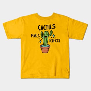 Cactus Makes Perfect Kids T-Shirt